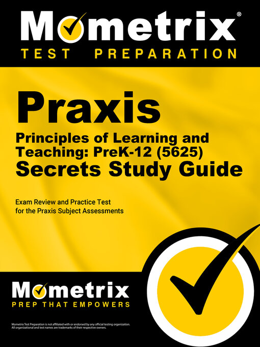 Cover image for Praxis Principles of Learning and Teaching: PreK-12 (5625) Secrets Study Guide